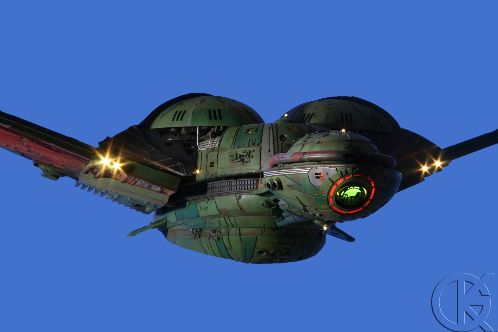 star trek klingon bird of prey model kit